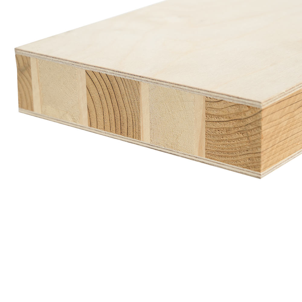 Tablero de bloques de abedul