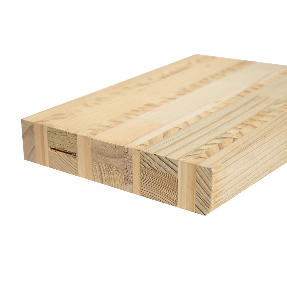 Tablero de bloques de pino