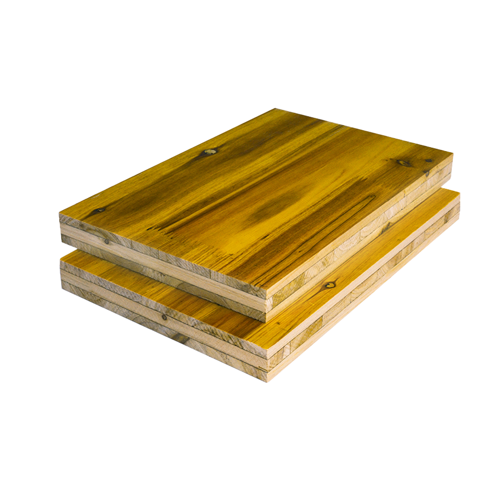 Panel amarillo de encofrado de 3 capas